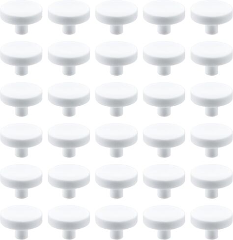 JIHAQUA 30 pcs Aquarium Decor Coral Ornaments 24mm Coral Frag Plugs,Ceramic Coralline Coral Frag Plugs in Kuwait