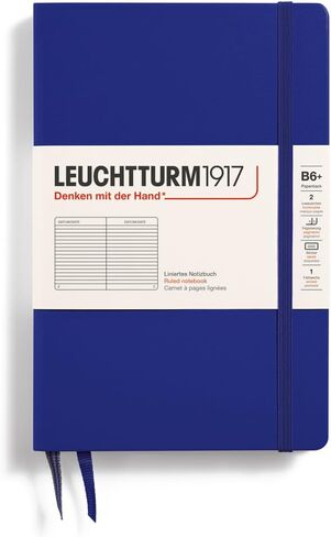 LEUCHTTURM1917 - Notebook Hardcover Paperback B6+ - 219 Numbered Pages for Writing and Journaling (Ink, Ruled) in Saudi Arabia
