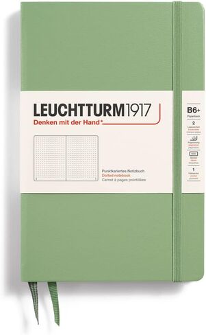 LEUCHTTURM1917 - Notebook Hardcover Paperback B6+ - 219 Numbered Pages for Writing and Journaling (Ink, Ruled) in Saudi Arabia