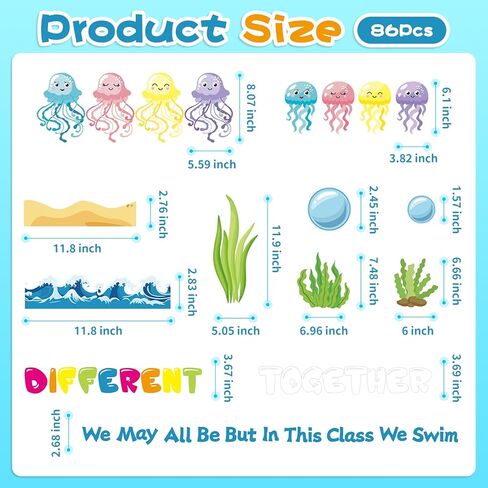 مجموعة زخارف لوحات النشرة الصيفية ، هاواي ، استوائية ، نبضات النبض ، ديكور الصيف ، شاطئ ، قطع الورق ، زخارف الفصول الدراسية للمكتب ، وملسو ، مستلزمات المعلم ، in Kuwait