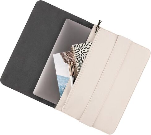 [U] by UAG Mouve 13-inch Laptop/Tablet Sleeve Sleek & Modern Padded Protective Carrying Case Snug Tailor Fit, up to 13-inch Devices, Compatible with MacBook Pro, Dark Grey in Saudi Arabia