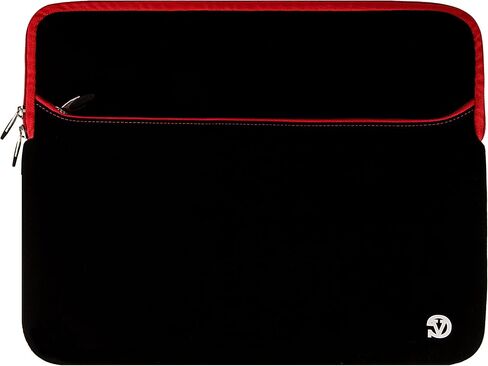 17-inch Protective Black Red Laptop Cover Sleeve Suitable for HP Notebook 17, Envy 17 17t, Omen 17, Pavilion Gaming, ProBook 470 17.3-inch in Saudi Arabia