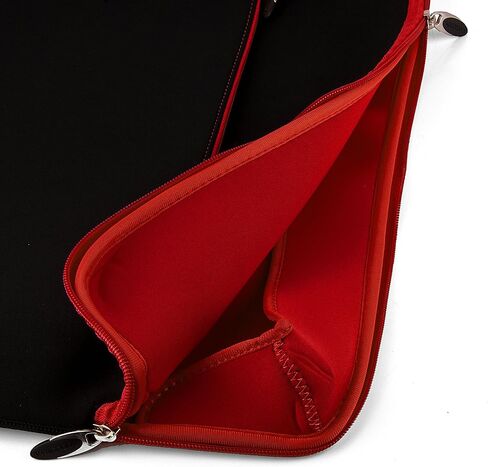 17-inch Protective Black Red Laptop Cover Sleeve Suitable for HP Notebook 17, Envy 17 17t, Omen 17, Pavilion Gaming, ProBook 470 17.3-inch in Saudi Arabia