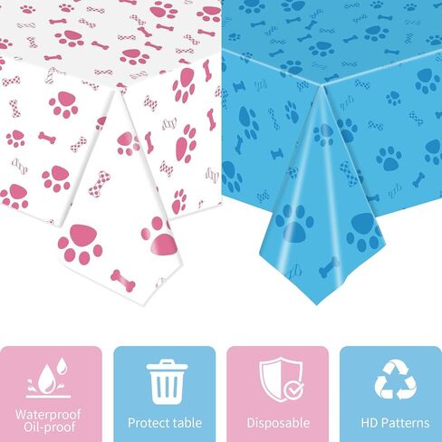 2pcs tablecloth بلاستيك الفضاء 54 × 108 بوصة ، زخارف الفضاء ، طاولة قطعة قماش يمكن التخلص منها يمكن التخلص منها in Kuwait