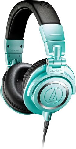Audio-Technica ATH-M50xIB Professional Studio Monitor Headphones, Ice Blue in Saudi Arabia