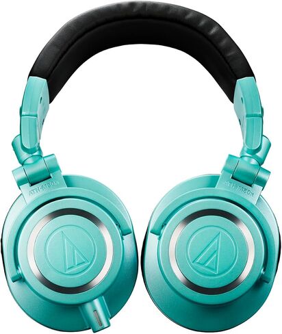 Audio-Technica ATH-M50xIB Professional Studio Monitor Headphones, Ice Blue in Saudi Arabia