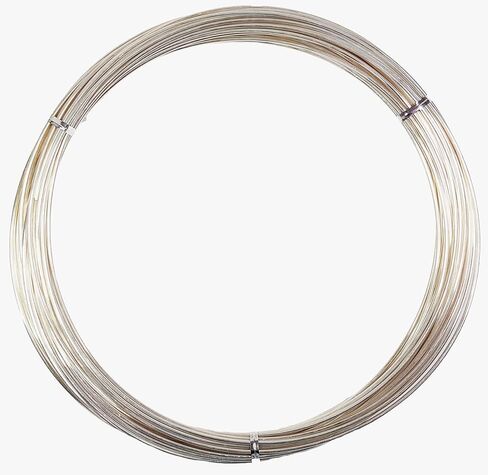 16 مقياسًا ، مربعًا ، نصف هارد ، 925 سلك الفضة الاسترليني - 3 أقدام - لفن المجوهرات من Wizart in Kuwait