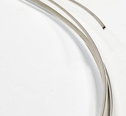 16 مقياسًا ، مربعًا ، نصف هارد ، 925 سلك الفضة الاسترليني - 3 أقدام - لفن المجوهرات من Wizart in Kuwait