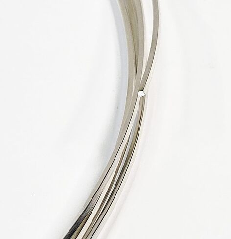 16 مقياسًا ، مربعًا ، نصف هارد ، 925 سلك الفضة الاسترليني - 3 أقدام - لفن المجوهرات من Wizart in Kuwait