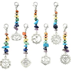 Stiesy 12 pcs سحر كوب المياه مجموعات سحر الفاكهة المينا مع حبات الاكريليك الحب القلادة اسم رسالة ماء زجاجة مقبض ديكور