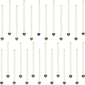 Stiesy 12 Pcs Water Cup Charms Sets Alloy Enamel Fruit Charms with Acrylic Love Beads Pendant Decoration Name Letter Water Bottle Handle Decor in Kuwait