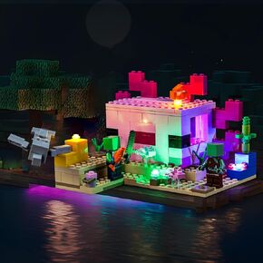 LED Lighting Compatible with Lego The Axolotl House 21247, Light Kit Compatible with Lego 21247, Giving Light to Model, NOT Included The Model Set（Standard Version）