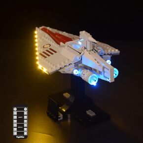 LightGo LED Lighting Kit Designed for Lego 75404 Compatible with Acclamator-Class Assault Ship Set - Not Include Model