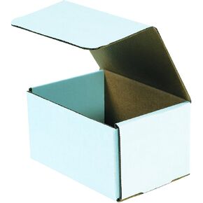 AVIDITI Shipping Boxes Small 8"L x 6"W x 4"H, 50-Pack | Corrugated Cardboard Box for Packing, Moving and Storage