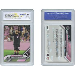 2024 MLS Topps Now Lionel Messi Soccer League MVP Card #173 - Graded GEM-Mint 10