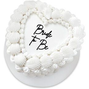 Bride to Be Acrylic Cake Charm – Elegant Bridal Cake Topper for Wedding, Bridal Shower & Bachelorette – Perfect Cake Decoration for Bride-to-Be (Bride to be)