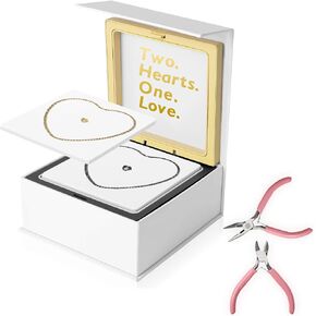 مجموعة سوار هيرسين دائمة - قفل سوار القلب ديي مجموعة للأزواج والأصدقاء والأسرة - مجوهرات فريدة من نوعها للذكرى السنوية in Kuwait