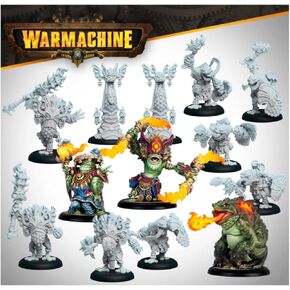 Warmachine: Southern Kriels Fire Tongue Warriors Cadre