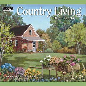Lang Companies, Country Living 2026 Wall Calendar by Colleen Eubanks, 13.4'' X 12'', 12-Month Calendar with Stapled Binding
