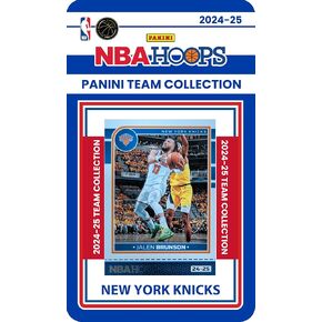 2024-25 NBA Hoops Factory Sealed NBA Team Set New York Knicks Karl-Anthony Towns Jalen Brunson OG Anunoby ROOKIES 255 Pacome Dadiet 264 Tyler Kolek RC