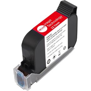 Original Black Ink Cartridge Fast Dry Replacement 42ml Ink Cartridge Compatible for Handheld Inkjet Printer and Mini Handheld Inkjet Printer