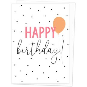 Birthday Card for her - Oopsy Daisies - Happy Birthday to You. Envelope Included
