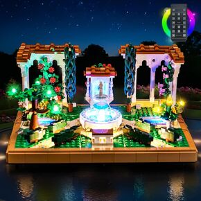 LED Lighting Compatible with Lego Fountain Garden 10359, Light Kit Compatible with Lego 10359 Fountain Garden, NOT Included The Model Set (Standard Version)