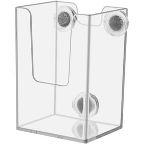 Marketing Holders 2 Pack Magnetic Vertical Business Card Holder Clear Acrylic Holds 2" x 3.5" Contact or Appointment Cards in Sales Offices and Retail Stores