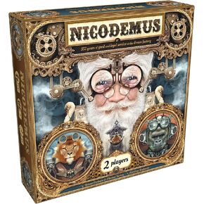 Nicodemus - Resource Management Strategy Board Game,, Ages 14+, 2 Players, 45 Min