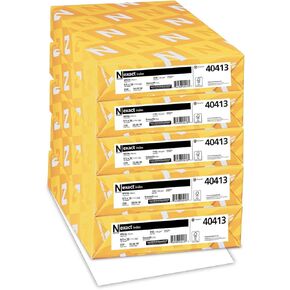 Neenah Exact Index Cardstock WVVaK, 250 Sheets, 5Pack (8.5 x 14/110 lb)