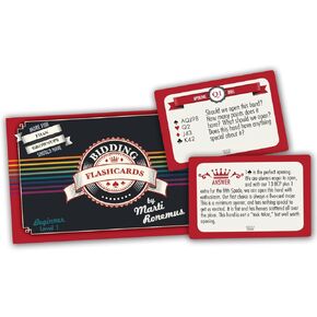 Bridge Bidding Flashcards Level 1 by Marti Ronemus - Basic Bidding for The New Bridge Player