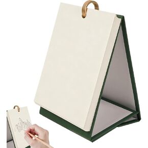 Jankow DIY Cover Sketchbook ، Mini Sketchbook للرسم ، كتاب رسم تقويم مكتبي فارغ ، كتاب ثلاثي الأبعاد مرسومة بالزيت ، لأخذ الملاحظات ، والرسم ، والدراسة ، والمشاريع ، وبطاقات الوصفة (1pcs)