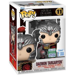 Funko Pop! TV: HOT - Prince Daemon with Helmet - House of The Dragon - Collectable Vinyl Figure - Gift Idea - Official Merchandise - Toys for Kids & Adults - TV Fans - Model Figure for Collectors