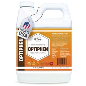 OPTIPHEN Natural Preservative ( 32 oz ) Paraben-Free; Formaldehyde-Free; Water & Oil Soluble | Suitable for Soap Making, Lotions, Conditioners, Creams & More | Keeps Products Fresh & Safe | 32 Ounces