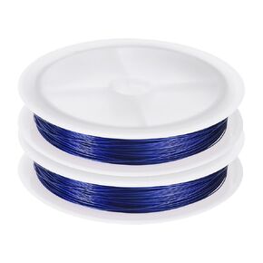 HARFINGTON Artistic Wire 82ft Length 28 Gauge Stainless Steel Craft Jewelry Wrapping Wire Tarnish Resistant Beading Wire for Jewelry Making Supplies Crafting, Black