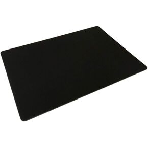 Superior Black Close-up Magic Pad, Non-Slip Grip Table Mat for Card Tricks and Coin Illusions - 16 by 23 Inches
