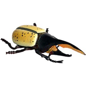 Flormoon Realistic Animal Figures Hercules Beetle Figurines Insect Toy, Science Project, Cake Topper, Early Educational Toys Birthday for Toddlers Kids Age 3 4 5
