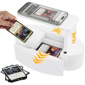 2025 Newly Trading Card Scanner, MTG Card Scanner Stand Holder, Card Slider Phone Holder Accessories Quickly Scan and Price Check MTG Cards, Only Available for ManaBox