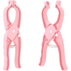 1Pcs Upgraded Safety Eye Tool Auxiliary Tool, Safety Eye Snapper Safety Eye Pliers for Amigurumi Crochet Tool for Stuffed 5-30mm Animal Eyes Doll Making Supplies (Purple)
