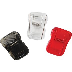 Office Depot Cubicle Clips, Assorted Colors, Box Of 24, 30178