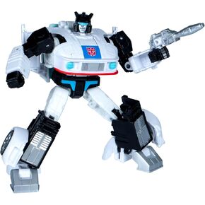 Transformers Toys Studio Series Deluxe Class Transformers: The Movie Autobot Jazz, 4.5-inch Converting Action Figure, Robot Toys, 8+