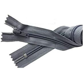 YKK® - 18 Inches Boot Zipper Solution YKK® #5 Nylon Coil with Auto Lock Slider - Closed Bottom (YKK® #859 Pumpernickel Brown)