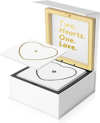 مجموعة سوار هيرسين دائمة - قفل سوار القلب ديي مجموعة للأزواج والأصدقاء والأسرة - مجوهرات فريدة من نوعها للذكرى السنوية in Kuwait