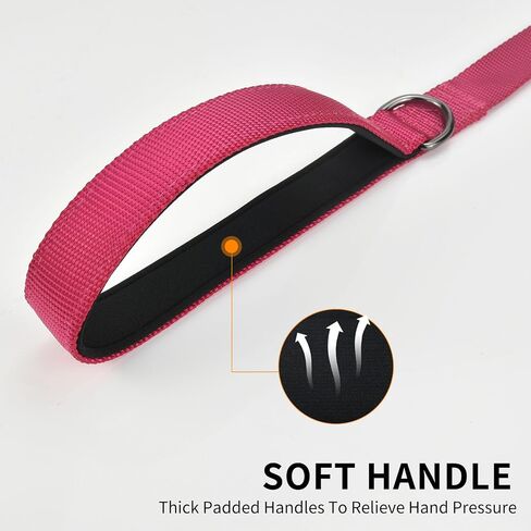 AUDWUD Soft Padded Handle Dog Leash,Relieve Hand Pressure;Portable,Strong,High Tensile Strength,Suitable for Small and Medium Sized Dog Walking Leash in Kuwait