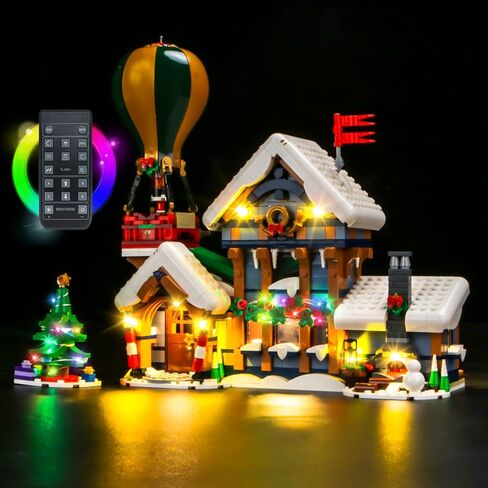 ضوء متوافق مع مكتب بريد LEGO Santa ، إكسسوارات مجموعة الإضاءة متوافقة مع LEGO 10339 ، لا توجد نماذج فقط الضوء (إصدار RC تمت ترقيته) in Saudi Arabia