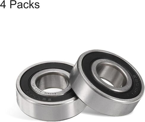 10 قطع 6003-2RS محامل كروية ذات أخدود عميق - [10 × 35 × 17 مم، أختام مطاطية مزدوجة] محمل فولاذي من الكروم للمحركات وعلب التروس للسيارات التي تعمل بالتحكم عن بعد | P6 (ABEC3) in Kuwait