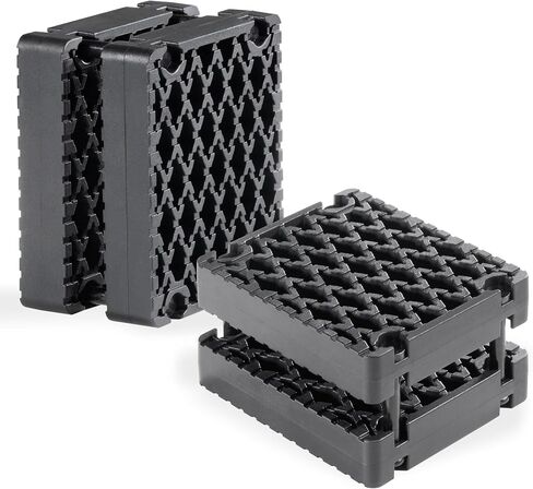CyclingDeal 1.5-inch Pedal Blocks for Child & Adult Bicycles - One Pair - Bring The Pedals Closer to Rider - Secure & Comfortable Riding - Premium Quality in Saudi Arabia