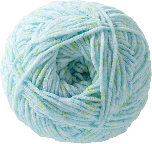 Stkny Chenille Multi Yarn بواسطة Loops & Threads - خيوط للحياكة والكروشيه والنسج والفنون والحرف - Beetle Multi ، Polyester ، 7.7 أوقية in Saudi Arabia
