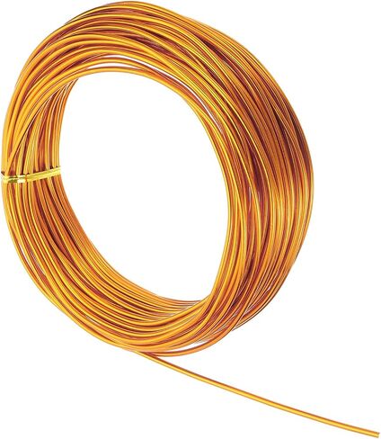 Meccanixity 9 Gauge 3mm الألمنيوم سلك ، 80 قدمًا سلكًا للمسلح المعدني القابل للانحناء للمجوهرات التي تصنع الديك in Kuwait