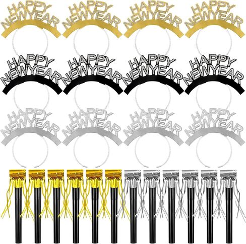 Openfly New Year Seed Supplies 2025 Happy New Year Headband Tiara New Year New Makers Makers Form in Kuwait